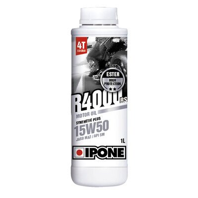 IPONE R4000 RS 4T Engine Oil - 15W50 - 1 Litre-accessories and tools-Motomail - New Zealands Motorcycle Superstore