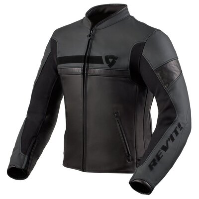 REV'IT! Mile Leather Jacket-mens road gear-Motomail - New Zealands Motorcycle Superstore
