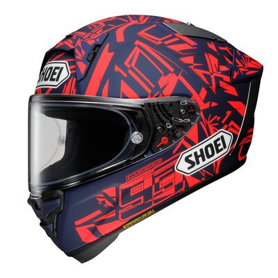 Shoei X-SPR Pro Marquez Dazzle Helmet-helmets-Motomail - New Zealands Motorcycle Superstore