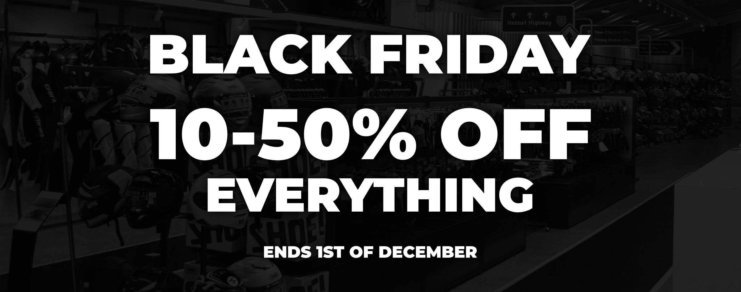 Black Friday Sale - 10-50% Off Everything - Ends 1st of December