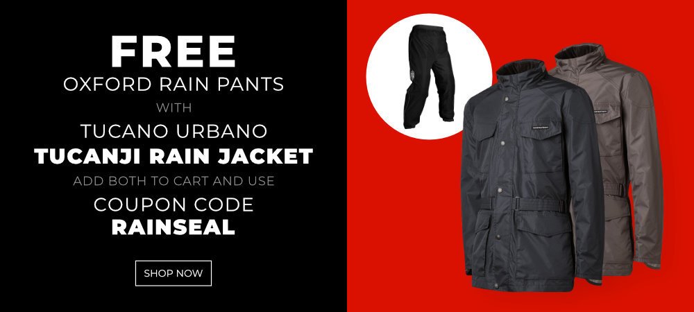 Free Oxford Rainseal Rain Pants with Tucano Urbano Tucanji Rain Jacket