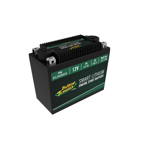 Deltran Smart BMS Lithium Battery, 12V 8.0AH, 480CCA