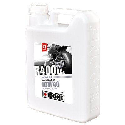 IPONE R4000 RS 4T Engine Oil - 10W40 - 4 Litres-accessories and tools-Motomail - New Zealands Motorcycle Superstore