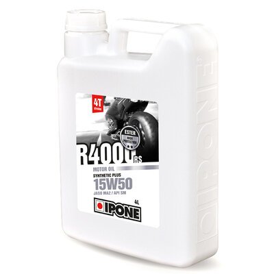 IPONE R4000 RS 4T Engine Oil - 15W50 - 4 Litres-accessories and tools-Motomail - New Zealands Motorcycle Superstore