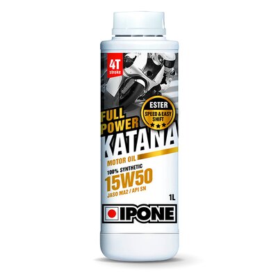 IPONE Full Power Katana 4T Engine Oil - 15W50 - 1 Litre-accessories and tools-Motomail - New Zealands Motorcycle Superstore