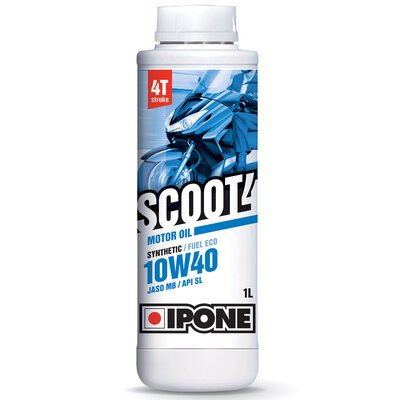 IPONE Scoot 4 4T Engine Oil - 10W40 - 1 Litre-accessories and tools-Motomail - New Zealands Motorcycle Superstore