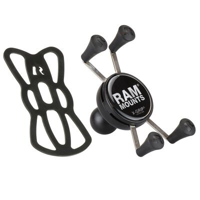 RAM X-Grip Universal Phone Mount with Ball-accessories and tools-Motomail - New Zealand's Motorcycle Superstore