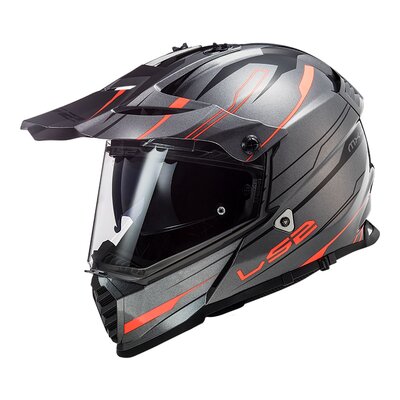 LS2 MX436 Pioneer Evo Knight Helmet-helmets-Motomail - New Zealands Motorcycle Superstore