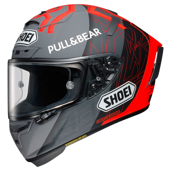 Shoei X-Spirit 3 MM93 Black Concept 2.0 Helmet