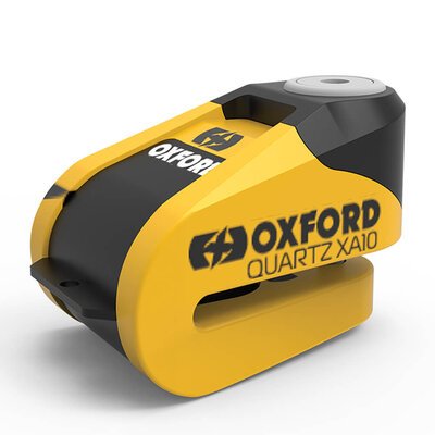 Oxford Quartz XA10 Alarm Disc Lock-accessories and tools-Motomail - New Zealand's Motorcycle Superstore