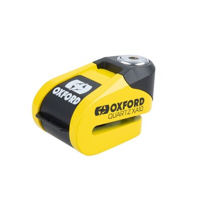Oxford Quartz XA10 Alarm Disc Lock-accessories and tools-Motomail - New Zealand's Motorcycle Superstore