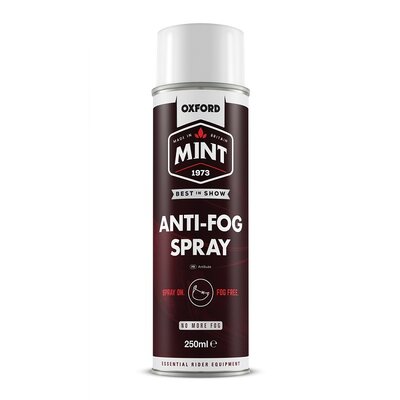 Oxford Mint Anti Fog Spray 250ml-helmet accessories-Motomail - New Zealands Motorcycle Superstore