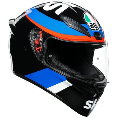 AGV K1 VR46 Sky Racing Team Helmet-helmets-Motomail - New Zealands Motorcycle Superstore
