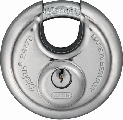 ABUS 24/70 Diskus Lock-accessories and tools-Motomail - New Zealands Motorcycle Superstore