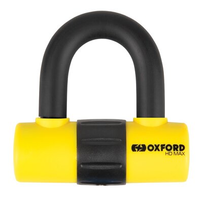 Oxford HD Max Padlock / Disc Lock 14mm-accessories and tools-Motomail - New Zealands Motorcycle Superstore