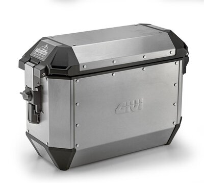 Givi Trekker Alaska Aluminium Panniers 36L Silver-luggage-Motomail - New Zealands Motorcycle Superstore