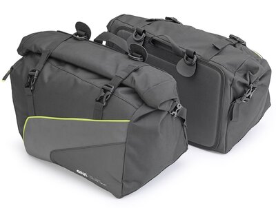 Givi EA133 Throwover Panniers 25L-luggage-Motomail - New Zealands Motorcycle Superstore