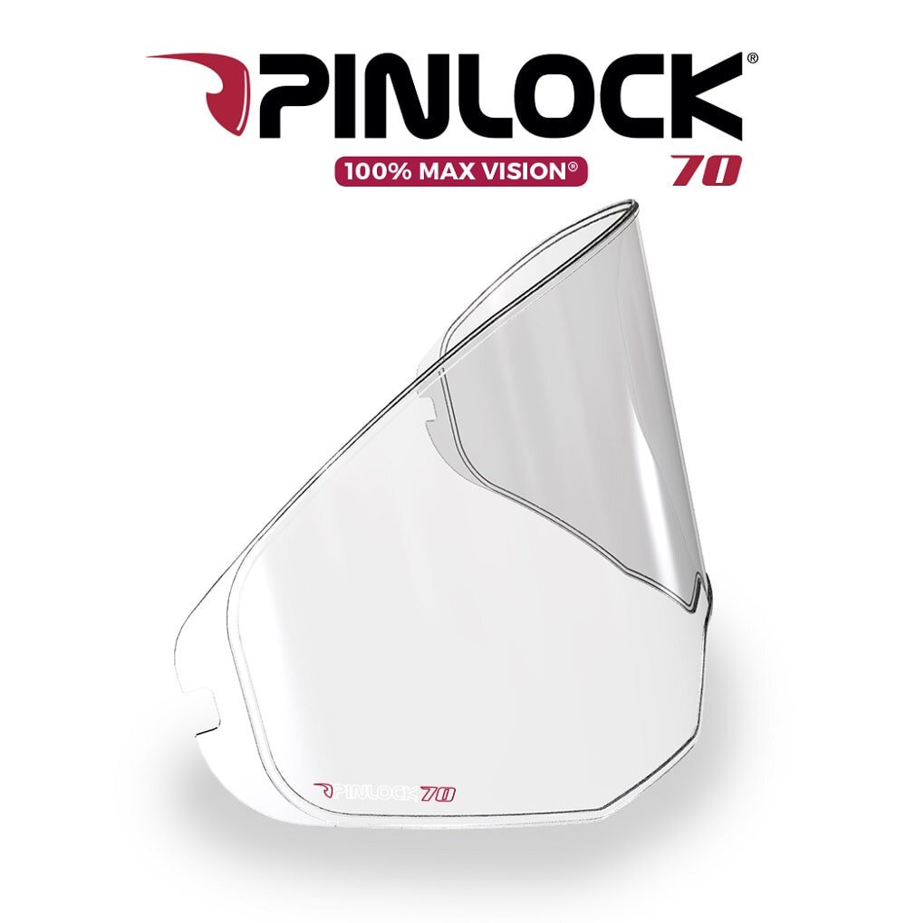 Airoh Commander Pinlock Insert - Motorcycle Helmet Antifog