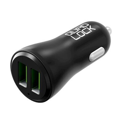 Quad Lock Dual USB 12v Car Charger-accessories and tools-Motomail - New Zealands Motorcycle Superstore