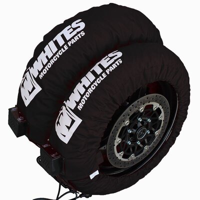 Whites C6 Digital Tyre Warmers 30-90C 120/200+ Pair-accessories and tools-Motomail - New Zealands Motorcycle Superstore