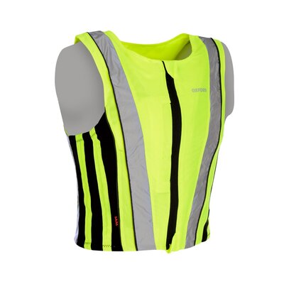 Oxford Bright Top Active Hi-Vis Vest-mens road gear-Motomail - New Zealands Motorcycle Superstore