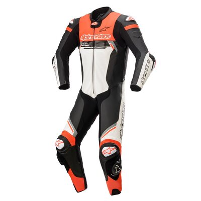 Alpinestars Missile Ignition V2 1-Piece Leather Suit-mens road gear-Motomail - New Zealands Motorcycle Superstore