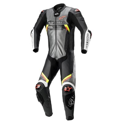 Alpinestars Missile Ignition V2 1-Piece Leather Suit-mens road gear-Motomail - New Zealands Motorcycle Superstore