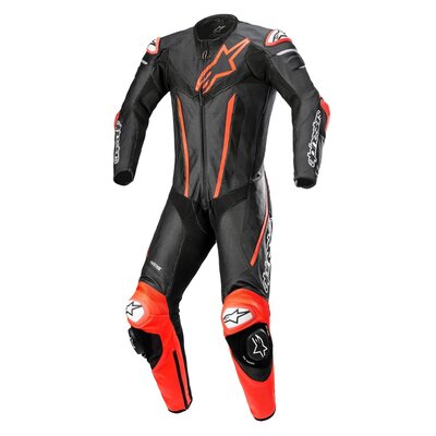 Alpinestars Fusion 1-Piece Leather Suit-mens road gear-Motomail - New Zealands Motorcycle Superstore