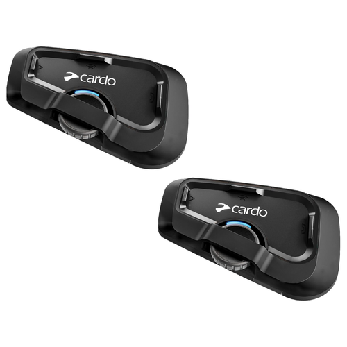 Cardo Freecom 2X Bluetooth Intercom Headset - Duo Pack