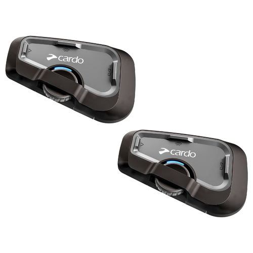 Cardo Freecom 4X Bluetooth Intercom Headset - Duo Pack