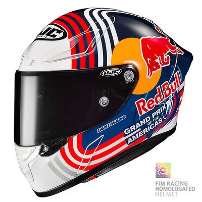 HJC RPHA 1 Redbull Austin GP Helmet-helmets-Motomail - New Zealands Motorcycle Superstore