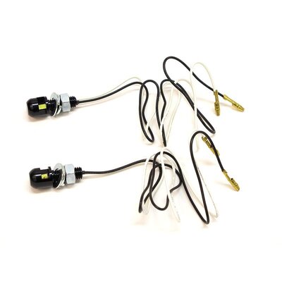Whites Number Plate Bolts with Integrated LED Lights-accessories and tools-Motomail - New Zealand's Motorcycle Superstore