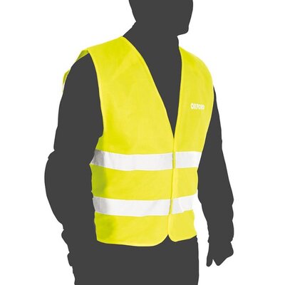 Oxford Bright Packaway Hi-Vis Vest-high visibility-Motomail - New Zealands Motorcycle Superstore