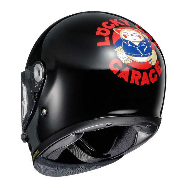 【2025新春福袋】 Shoei Glamster Lucky Cat Garage Helmet - Road Motorcycle セキュリティ・セーフティ