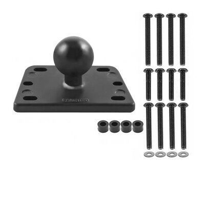 RAM CENTERED RESERVOIR COVER BALL BASE-accessories and tools-Motomail - New Zealands Motorcycle Superstore