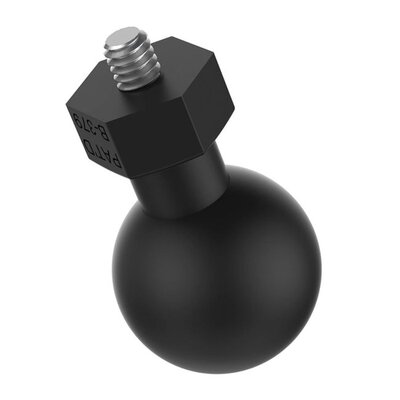 RAM TOUGH-BALL WITH 1/4"-20 X .25" THREADED STUD-accessories and tools-Motomail - New Zealand's Motorcycle Superstore
