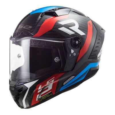 LS2 FF805C Thunder Carbon Helmet - Graphics-helmets-Motomail - New Zealands Motorcycle Superstore