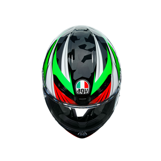 agv k6 excite camo italy AGV K6 Excite Camo/Italy - Road Motorcycle Helmets | Motomail