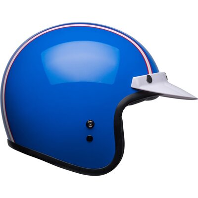 Bell Custom 500 Six Day Steve McQueen Helmet-helmets-Motomail - New Zealands Motorcycle Superstore