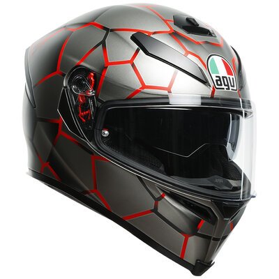 AGV K5 S Vulcanum Helmet-helmets-Motomail - New Zealands Motorcycle Superstore