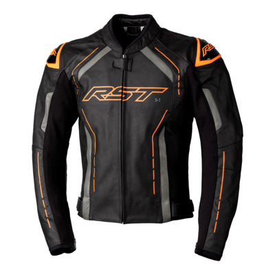 RST S1 CE Leather Jacket-mens road gear-Motomail - New Zealands Motorcycle Superstore