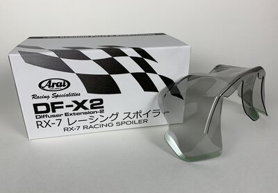 Arai RX-7V Diffuser Extension DF-X2-miscellaneous-Motomail - New Zealand's Motorcycle Superstore