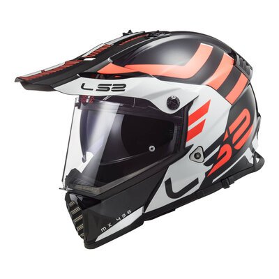 LS2 MX436 Pioneer Evo Adventurer Helmet-helmets-Motomail - New Zealands Motorcycle Superstore