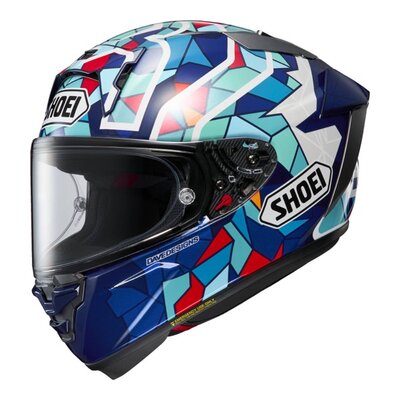 Shoei X-SPR Pro Marquez Barcelona Helmet-race-Motomail - New Zealands Motorcycle Superstore