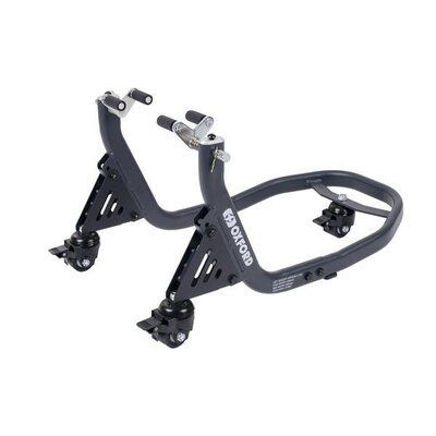 Oxford Zero-G Dolly Paddock Stands -front-Motomail - New Zealands Motorcycle Superstore
