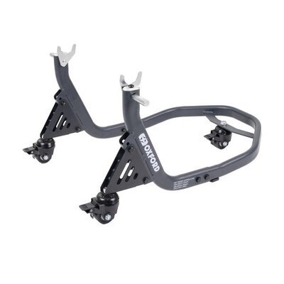 Oxford Zero-G Dolly Paddock Stands -front-Motomail - New Zealands Motorcycle Superstore