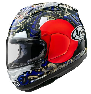 Arai RX-7V EVO Helmet - Graphics-helmets-Motomail - New Zealands Motorcycle Superstore