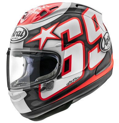 Arai RX-7V EVO Helmet - Graphics-helmets-Motomail - New Zealand's Motorcycle Superstore