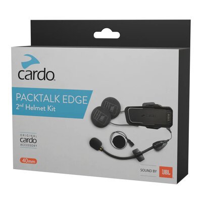 Cardo Packtalk Edge 2nd Helmet Kit-electronics & mounts-Motomail - New Zealands Motorcycle Superstore