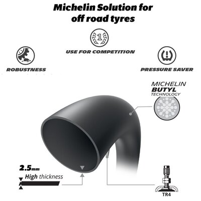 Michelin 80/100-12 (275-12) Tube Offroad-michelin-Motomail - New Zealand's Motorcycle Superstore